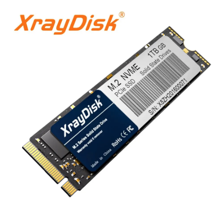 Xraydisk m.2 ssd pcie nvme 128gb 256gb 512gb 1テラバイトgen3 * 4ソリッドステートドライブ2280内蔵ハードディスクhddラップトップデスクトップ用